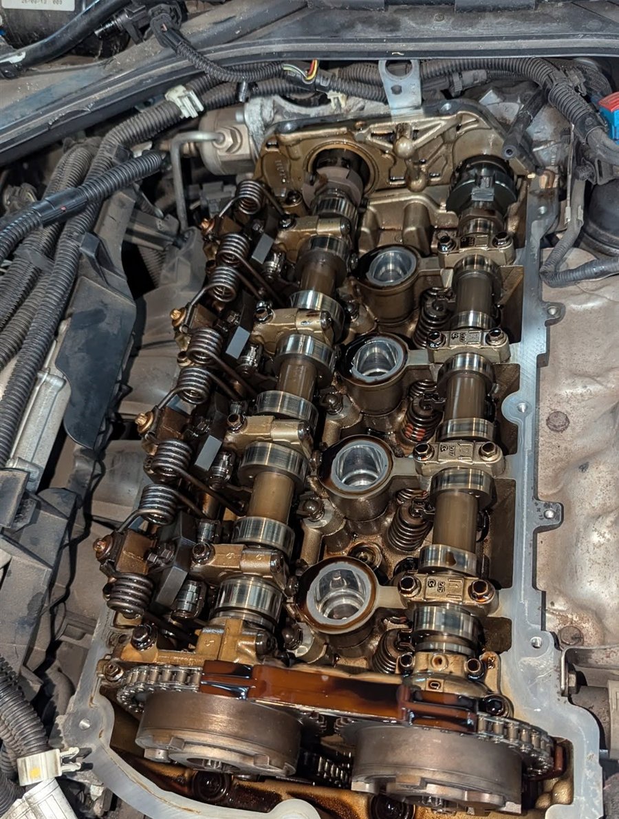 Engine work in progress